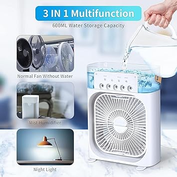 DLC – Cooling Fan With Ice مروحة تبريد DLC مع الثلج