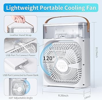 DLC – Cooling Fan With Ice مروحة تبريد DLC مع الثلج