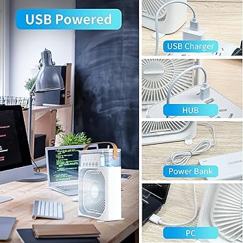 DLC – Cooling Fan With Ice مروحة تبريد DLC مع الثلج